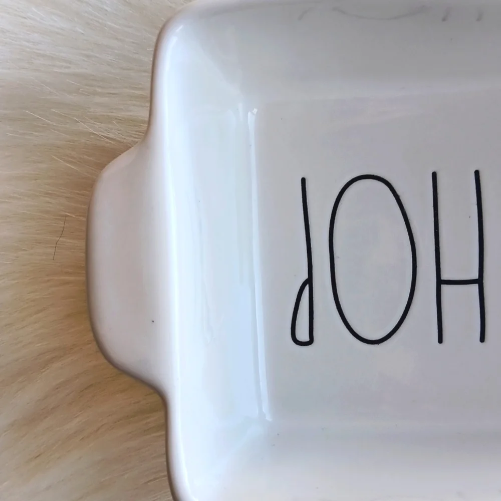 💖Rae Dunn Easter bunny ceramic loaf bakeware - Picture 6 of 13